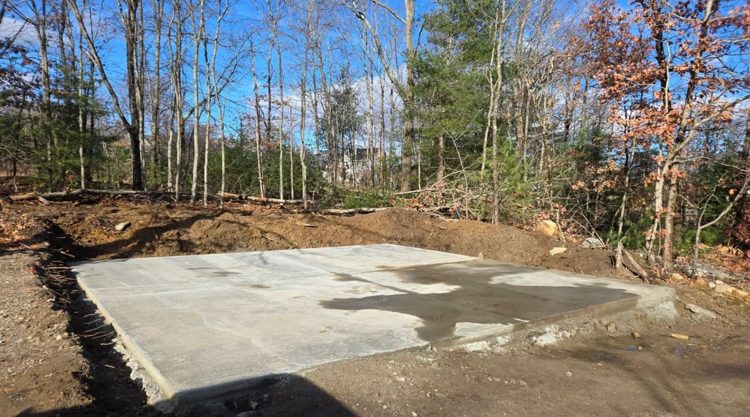 Concrete foundation work
