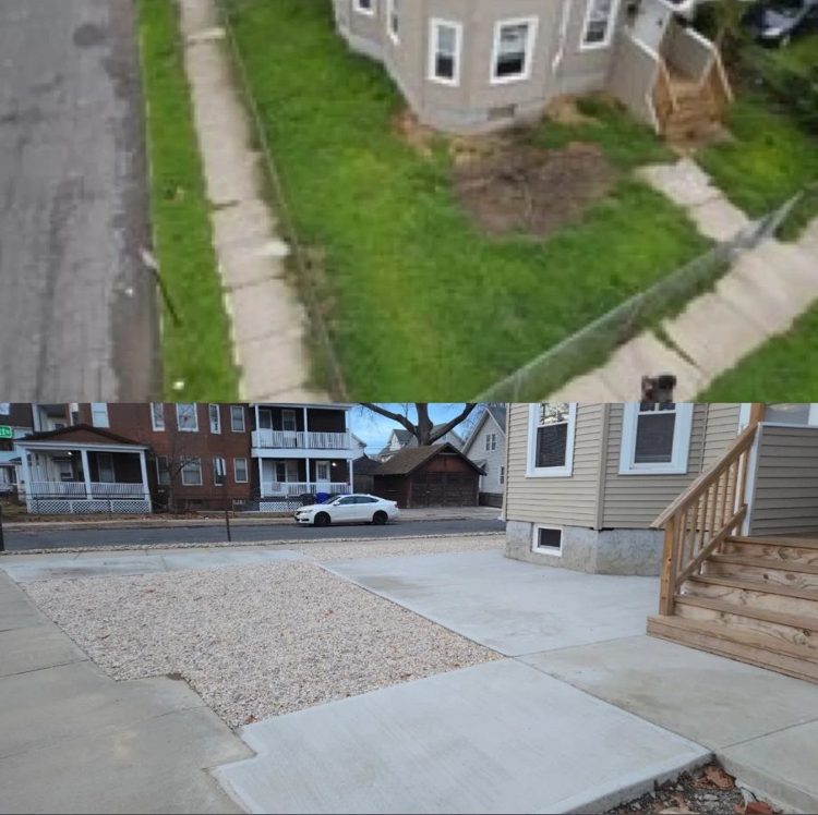 Front-yard transformation